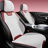 SMARTABL カーシートカバー 車 涼しい シートカバー 汎用 軽自動車 夏 カーシートクッション 後部座席 丸洗いok フィット 汚れ防止 シート保護 取付簡単 運転席 助手席