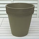 イタリア鉢 モカ スクラッチトールポット ３０ｃｍ *イタリア製 植木鉢* 陶器鉢 風味豊かなテラコッタ おしゃれ 陶器鉢 輸入鉢 素焼き鉢 デローマ社製 園芸 ガーデニング