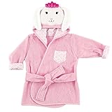 Hudson Baby Animal Face Hooded Bath Robe, Bunny by Hudson Baby