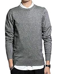 Amazon Co Jp グレー セーター トップス 服 ファッション小物