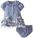 Nannette DRESS ベビー・ガールズ カラー: ブルー