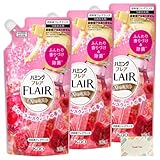 フレアフレグランスミスト 衣料用フレグランス フローラル&スウィートの香り 詰め替え 240ml 3個セット + Kunutonnオリジナルロゴ入りおまけ付