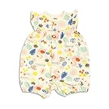 baby ampersand フラミンゴ柄ロンパス　アイボリー　60cm
