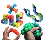 [キュリアスマインド]Curious Minds Busy Bags Fidget Toy BundleFidget Set for Students, Adults and Children 3 [