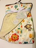 Safari Baby Blanket Reversable [並行輸入品]