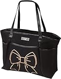 The Bumble Collection Sequin Tote Bag, Bow by The Bumble Collection