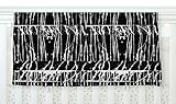 KESS InHouse Nina May Century City Splatter Black White Fleece Baby Blanket 40 x 30 [並行輸入品]