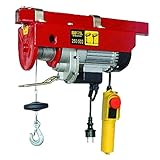 電動ホイスト 電動ウインチ 500kg 吊り上げ 吊り下げ クレーン 家庭用 100V リモコン付