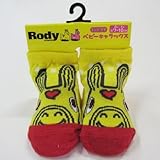 スモールプラネット 【キャラックス】ベビーソックス Rody YE ロディ YE×RD 約7~10cm マルチカラー 綿、ナイロン、その他 滑り止め部分:PVC RDSOC18J