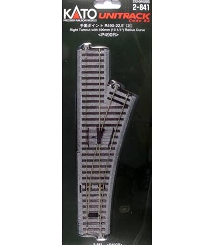 Amazon | KATO HOゲージ HV-2 手動ポイント6番待避線セット 3-112 鉄道