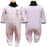 Carter's（カーターズ）フリースカバーオール（シマウマ・ライトパープル） [Baby Product]