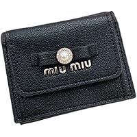 Amazon | ［ミュウミュウ］ ミュウ クリスタル マテラッセレザー 財布