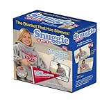 Snuggie Fleece Blanket with Sleeves, Varsity by Snuggie