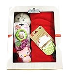 パパジーノ ズービーペッツ てんとう虫 出産 お祝い セット ミトン おもちゃ (AM_ZPG504-14)