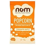 Nom Organic Cinnamon Maple Popcorn 25g by NOM