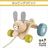＜プラントイ＞ 木のおもちゃ Plantoys 5701 ホッピングラビット プルトイ