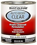 Rust-Oleum Automotive 253522 32-Ounce AutoBody Paint Quart, Gloss Clear Coat [並行輸入品]
