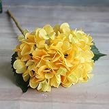 LuxBene(TM) 1ブーケ人工シルクのアジサイの花植物の結婚式の装飾アレンジメントルームDIYフローレスC2