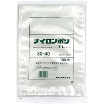 Amazon.co.jp: 福助工業 ナイロンポリ TLタイプ規格袋 30-40 （100枚