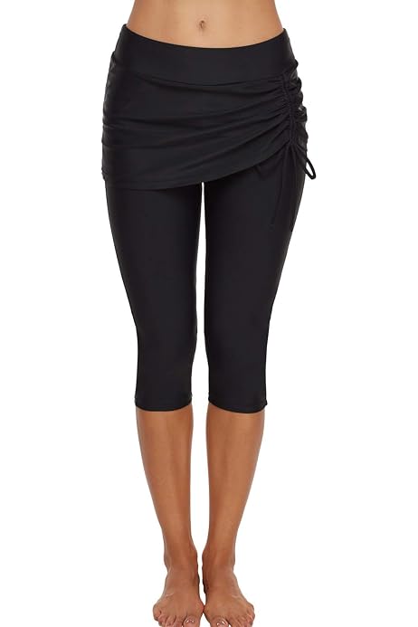 Swimsuit Tankini Pants Swim Leggings 