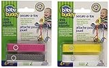 Baby Buddy Secure-A-Toy セーフティストラップ 女の子用。
