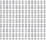 マリメッコ(marimekko) 壁紙 17945 ピックルース PIKKURUUSU ブルー/ホワイト 幅53cm Marimekko4 (限定シリーズ)