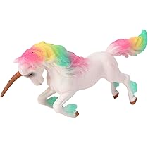 kdashさま専用コレクションに！トリプルカラー　ペガサス　ユニコーン ユニコーンおもちゃ置物セットビニール装飾動物おもちゃ6個