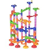 Marble Run Coaster半透明Marble Runsスーパーセット105ピース