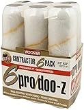 Wooster Brush RR727-9 Pro/Doo-Z Nap Rollers, 3/8-Inch, 6-Pack [並行輸入品]