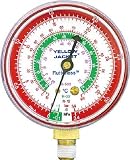 [T-3249964]アサダ　Ｒ１２等用マニホールドゲージ　高圧連成計　φ６８ｍｍ Y49025