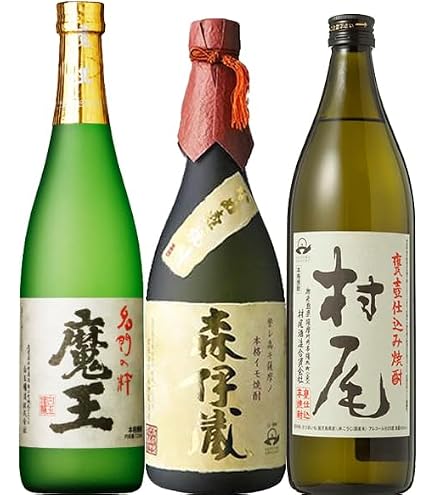 Amazon.co.jp: [焼酎 ギフトセット] 芋焼酎の最高峰3Mセット！森伊蔵