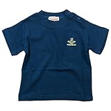 《初夏盛夏対応》 GARACH(ギャラッチ) 針抜きフライススパン半袖Tシャツ 95cm /Nv NO.AH-1621321