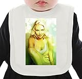 Scarlett Johansson Smile ネクタイを有する有機ビブ Medium