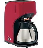 Amazon | 象印マホービン コーヒーメーカー 5杯用 レッド EC-KV50-RA