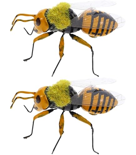 Amazon.co.jp: DIANX ミツバチ 置物 リアルな昆虫