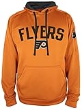 NHL Philadelphia Flyers NHLフード付きプルオーバー、M、Knightsオレンジ