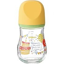 Amazon | 【耐熱ガラス製 160ml】 ピジョン 母乳実感 哺乳びん my 