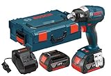 Bosch IWBH182-01L 18-volt Brushless 1/2-Inch Pin Detent Impact Wrench with 4.0Ah Batteries, Charger 