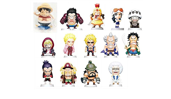 Amazon アニキャラヒーローズone Piece ワンピース ドレスローザ編 其の参 シークレット込 15種セット フィギュア ドール 通販