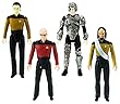 Bif Bang Pow 。The Big Bang Theory / Star Trek : The Next Generation Figuresセット、3 3 / 4 "