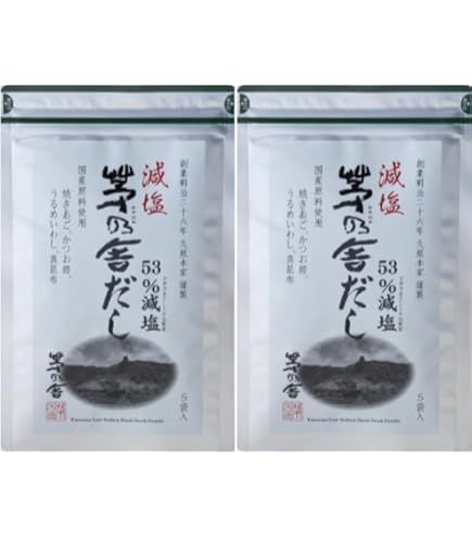 Amazon.co.jp: 茅乃舎 減塩 茅乃舎だし 8g×5袋入 : 食品・飲料・お酒