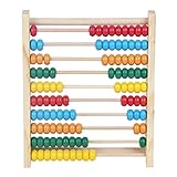 MIOIM そろばん 児童用100玉そろばん 算数 知育玩具 木のおもちゃ お誕生日 3 4 5 歳 入園卒園 入学卒業 子供 (#001)