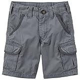 Carter's Boys Canvas Cargo Shorts Grey 18m [並行輸入品]