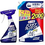 ルックプラス バスタブクレンジング 銀イオンプラス 本体500ml+ 詰め替えウルトラジャンボ2000ml 香りが残らないタイプ まとめ買い お風呂 洗剤 こすらず一撃洗浄!