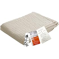 まるこ近江麻ラミー晒しホワイト二枚合わせ敷きパット件麻ケツト Amazon｜ふとんの江崎 リネン 麻 敷きパッド シングル 夏用