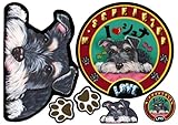 犬ステッカー シュナウザー14 シール