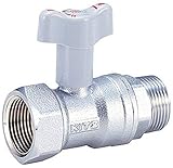 キッツ 黄銅製給湯器用チャッキ弁内蔵型10K給水ボールバルブ “Sボール" KITZ-S38- 3/4B [20A]