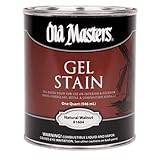 古いMasters 182297 1 / 2 Pint自然ウォールナットGel Stain Classics