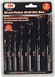 IIT 25180 Brad Point Drill Bit Set, 7-Piece [並行輸入品]