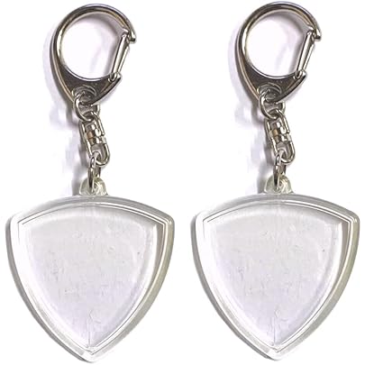 Amazon.co.jp: 【2個セット】[日本製] ハメパチ ピック・キーホルダー